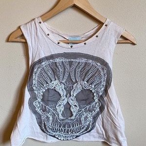 Skull tank top
